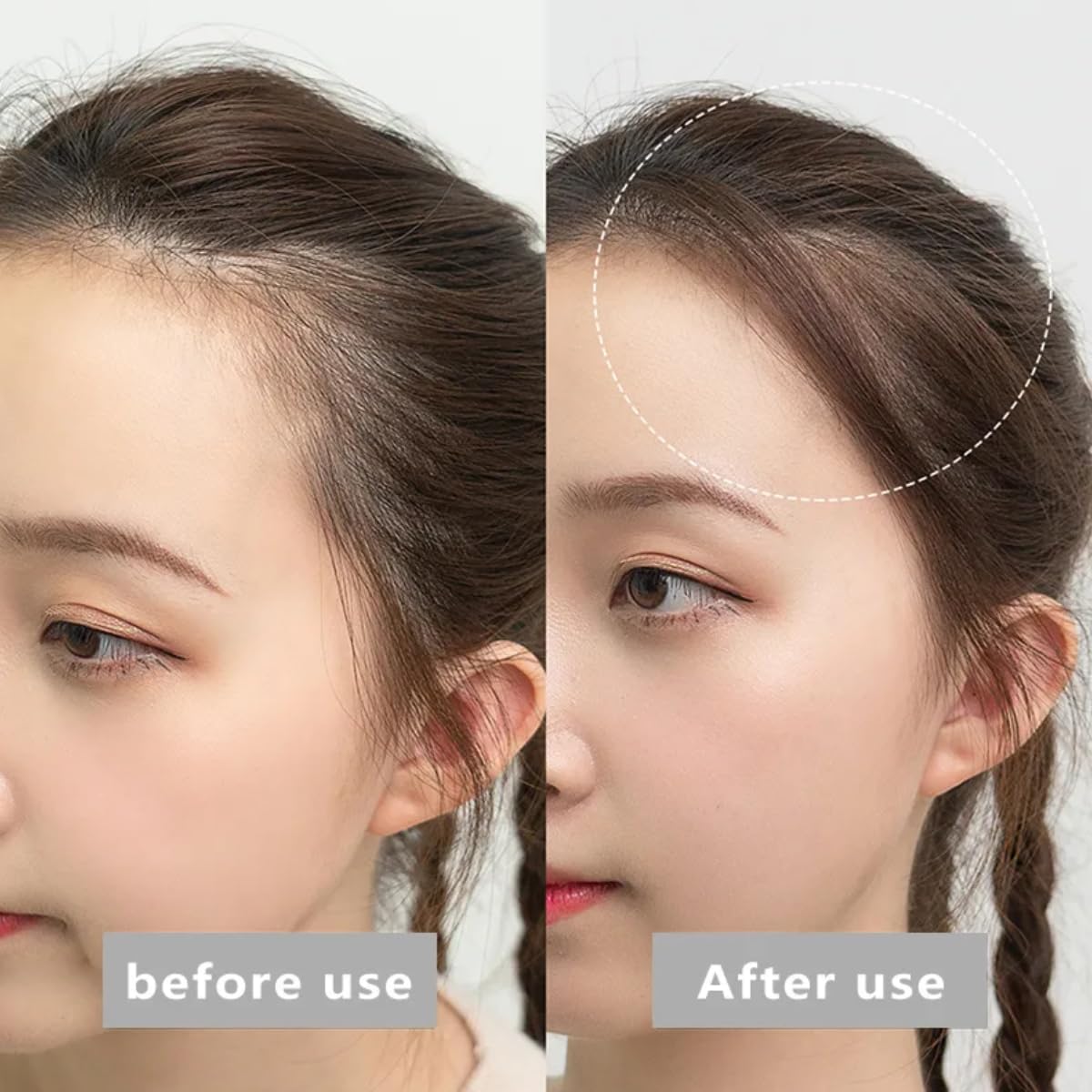 Hairline Shadow Powder for Instant Hair Coverage - Coffee Brown Hair Root Touch Up & Dye Makeup (1 Count) | Perfect for Bald Spots, Thinning Hair & Natural-Looking Hairline Enhancement