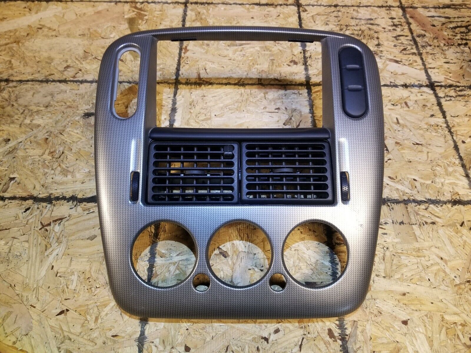 02 03 04 05 Ford Explorer Radio AC Heater Control Panel Bezel OEM #130 - Replacement Dash Trim for Climate Control System Upgrade