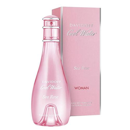 Davidoff Cool Water Sea Rose 100ml Eau de Toilette for Women - Fresh Floral Fragrance for Daytime Wear, Office & Summer Occasions