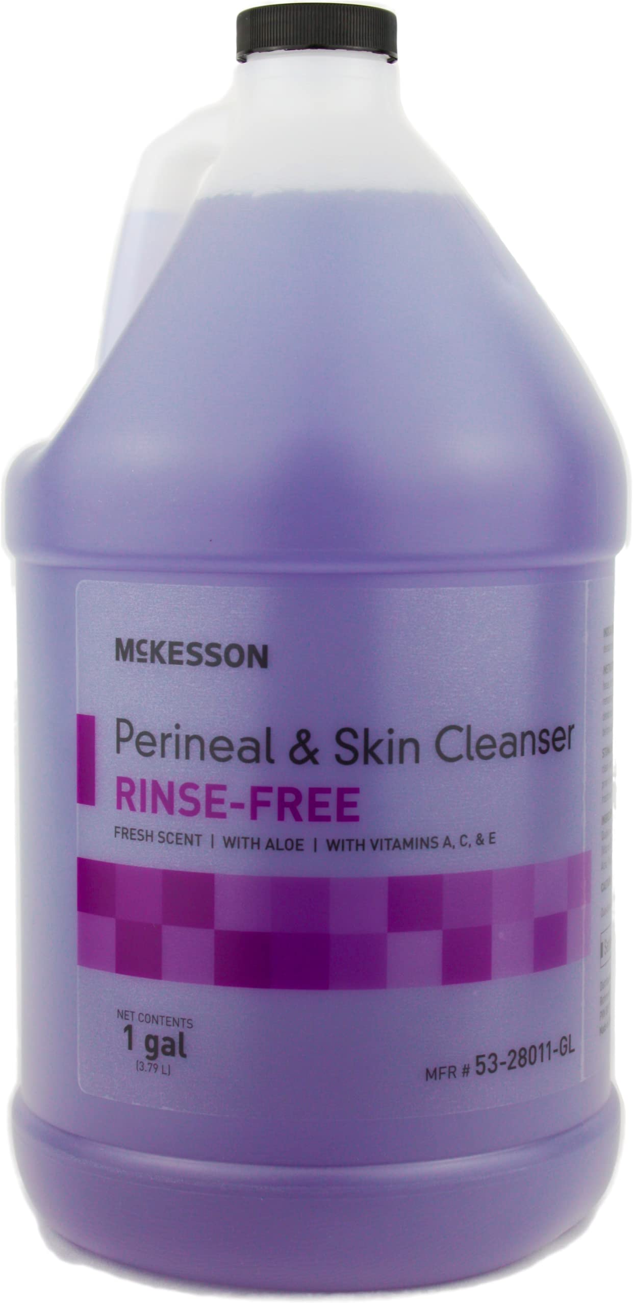 McKesson No-Rinse Peri Wash Cleanser 1 Gallon - for Postpartum & Incontinence Care