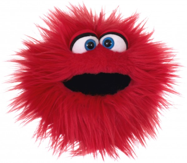 Fluffy Red 20cm Hand Puppet - Soft Plush Animal Toy for Kids (Code 217) | Perfect for Storytelling, Classroom Activities & Interactive Play
