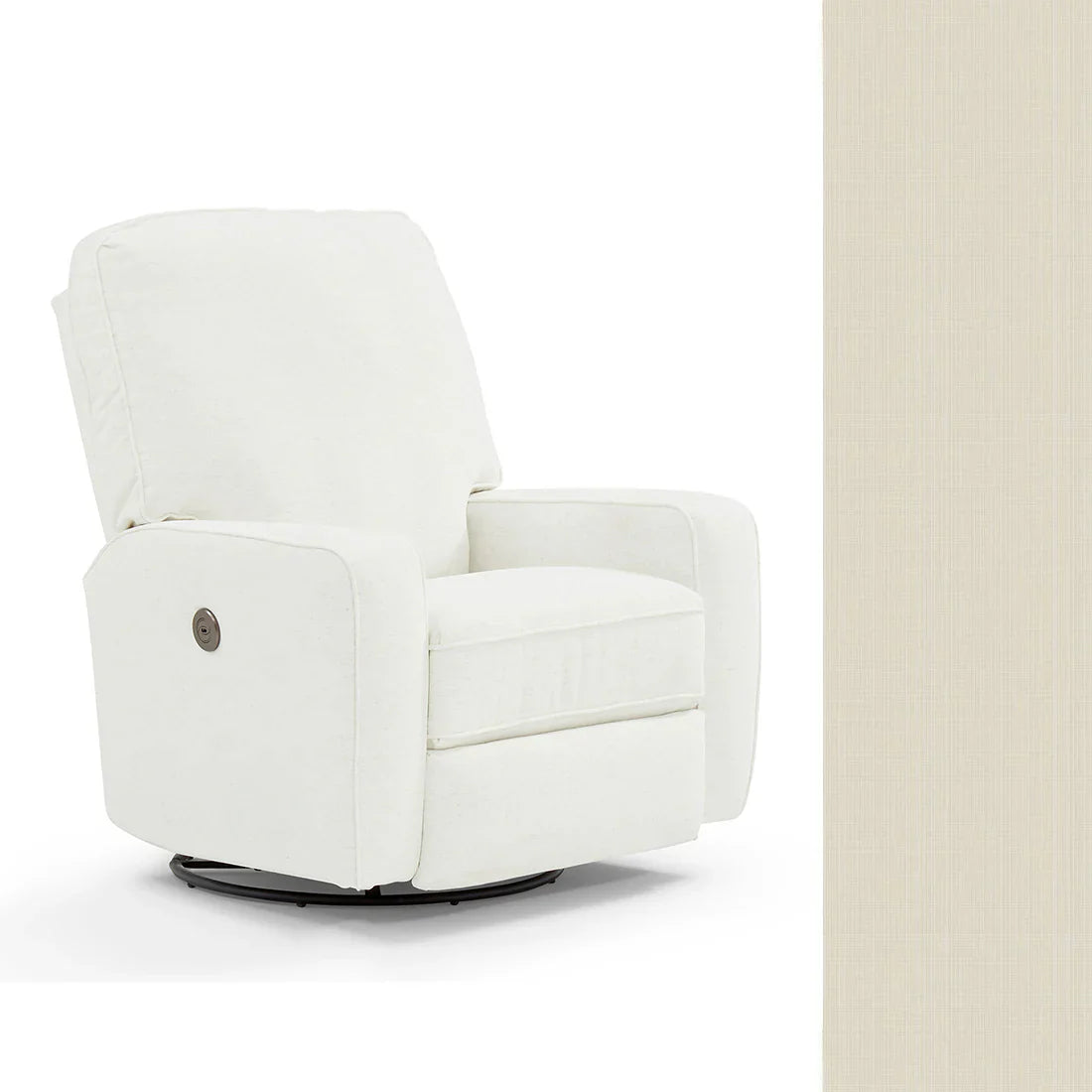 Best Bilana Power Swivel Glider Recliner Chair - Electric Lift Massage Living Room Chair with USB Ports, Perfect for Elderly, Nursing Homes & Home Theater Relaxation