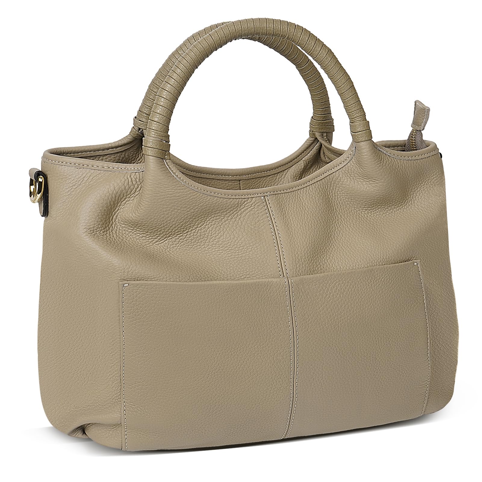 Genuine Leather Crossbody Shoulder Bags for Women - Designer Handbags & Top Handle Satchel Purse | Perfect for Work, Travel & Everyday Use