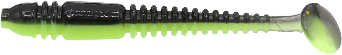 Eurotackle Micro Finesse B Vibe 2 - Premium Soft Plastic Fishing Lures for Bass, Trout & Panfish - Ideal for Finesse Fishing in Clear Water & Light Bite Conditions