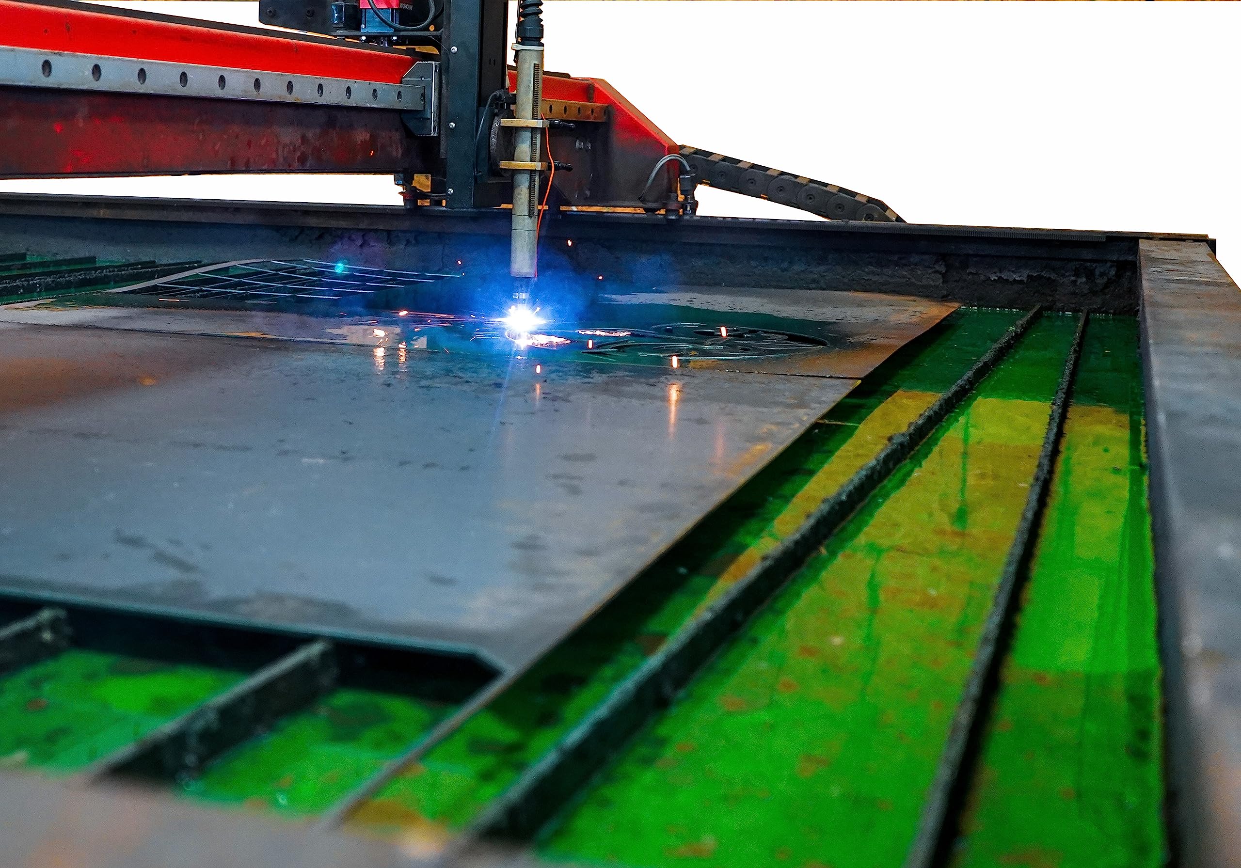 Plasma & CNC Cutting Coolant - 5 Gallons Green Coolant Fluid for Metal Cutting Tables | Industrial Metal Fabrication & Workshop Use