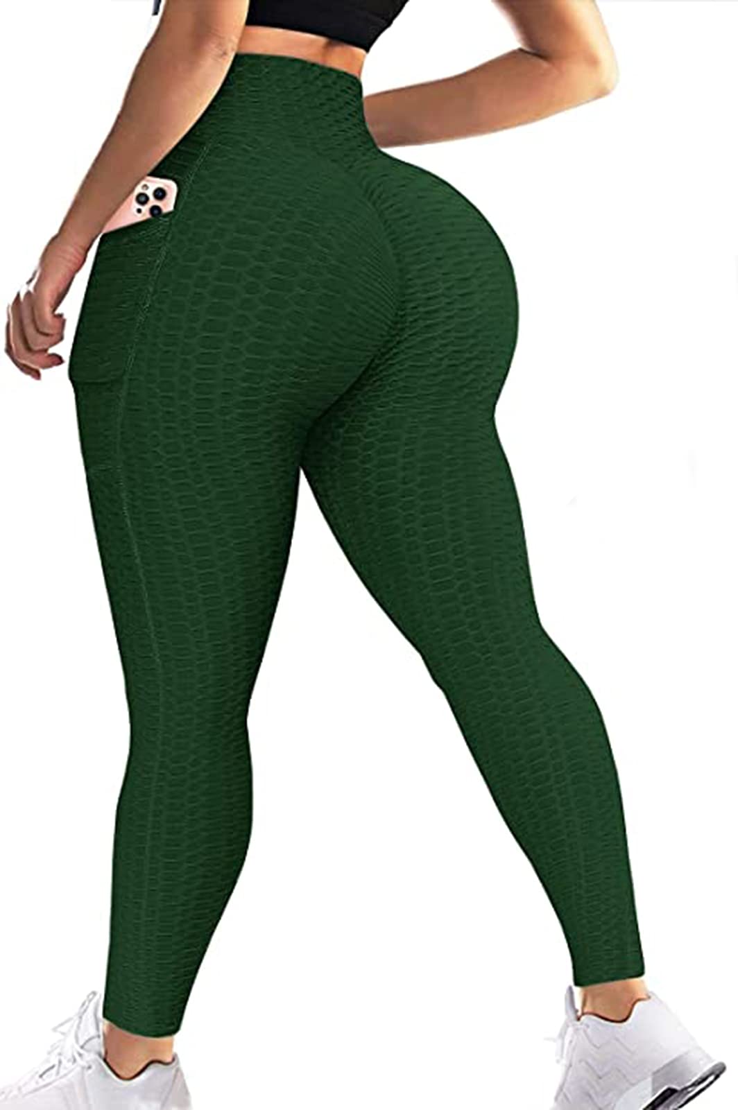 JGS1996 Women's Butt Lifting Leggings - High Waisted Tummy Control Yoga Pants with Scrunch Booty Design for Workout, Gym & Running | Perfect for Fitness, Lounge & Everyday Wear