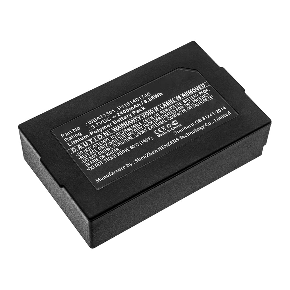 Synergy Digital Iridium WBAT1301 Satellite Phone Battery - 2400mAh Li-Polymer Replacement Battery (3.7V) for Reliable Communication in Remote Areas, Emergency Situations & Outdoor Adventures