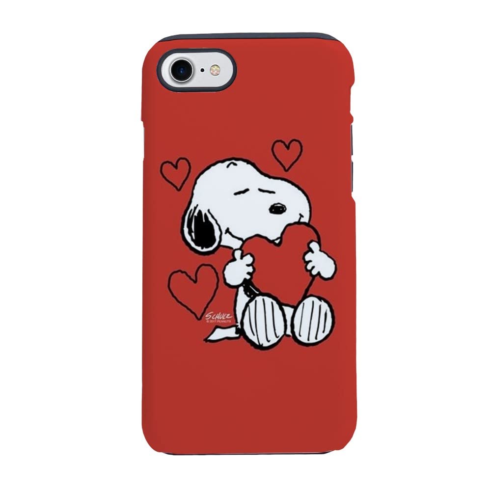 Peanuts Snoopy Heart iPhone 8/7 Case - Durable Protective Cover for Everyday Use | Perfect Gift for Cartoon Lovers