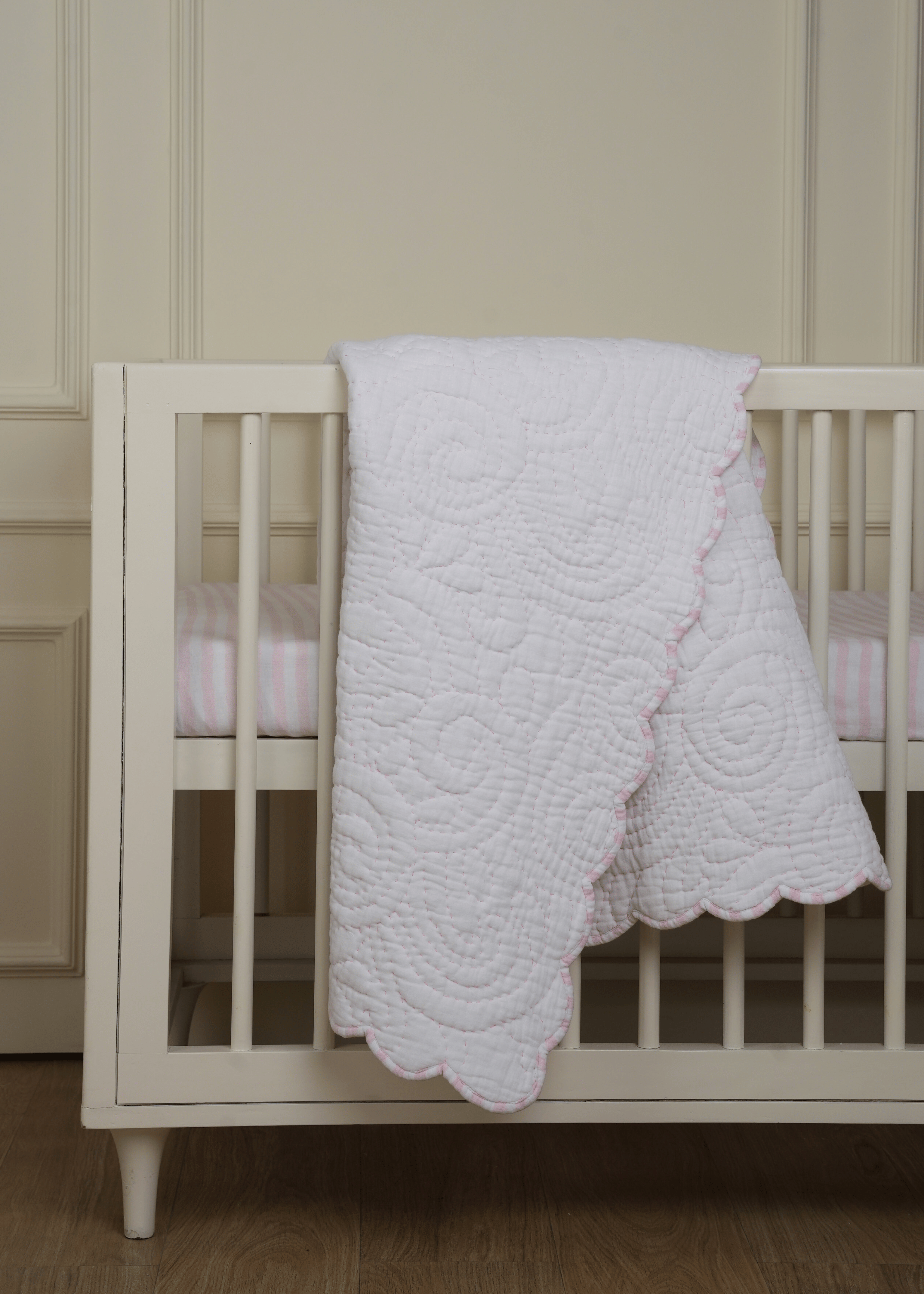 Samsara Complete Baby Cot Bedding Set with Soft Bumper - Premium Nursery Crib Set for Newborns & Toddlers - Perfect for Safe & Comfortable Sleep, Nursery Decor, and Baby Shower Gifts