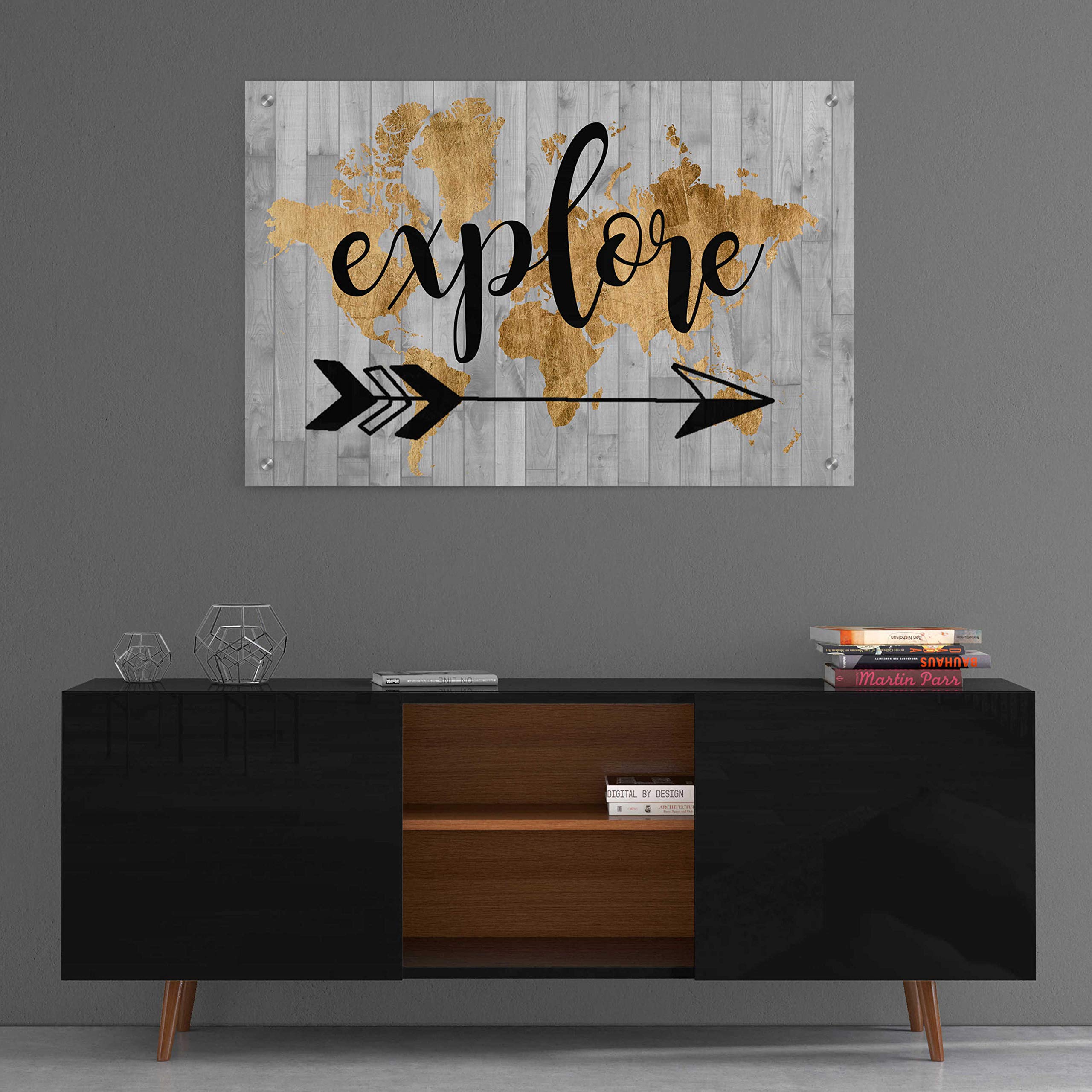 Epic Art 'Young Explorer V' by Studio W - Premium Acrylic Glass Wall Art Painting 36x24 Inches - Perfect for Living Room, Bedroom & Office Decor