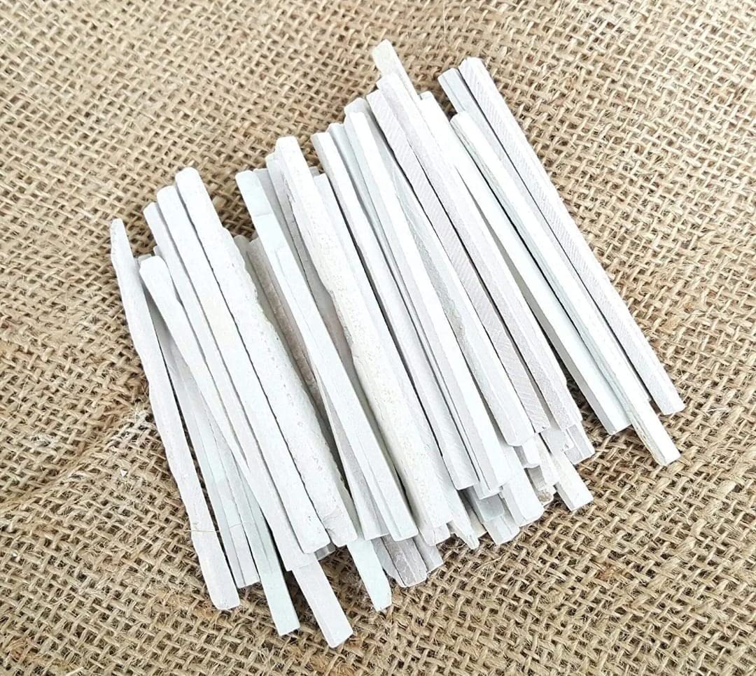 100-Pack Edible Slate Pencils (650g) - Natural Limestone Chalk Sticks for Cooking, Baking & Food Decoration | Safe Slate Bars for Kids, Restaurants & Culinary Arts