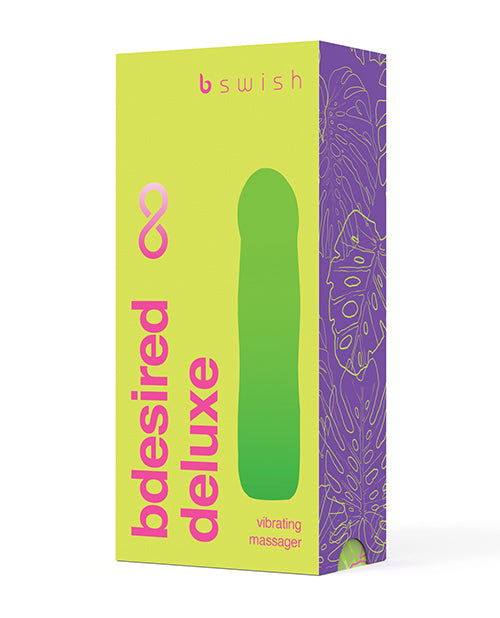 Bdesired Infinite Deluxe Paradise Vibrator - Green | Premium Adult Toy for Women | Perfect for Solo Play & Couples Intimacy