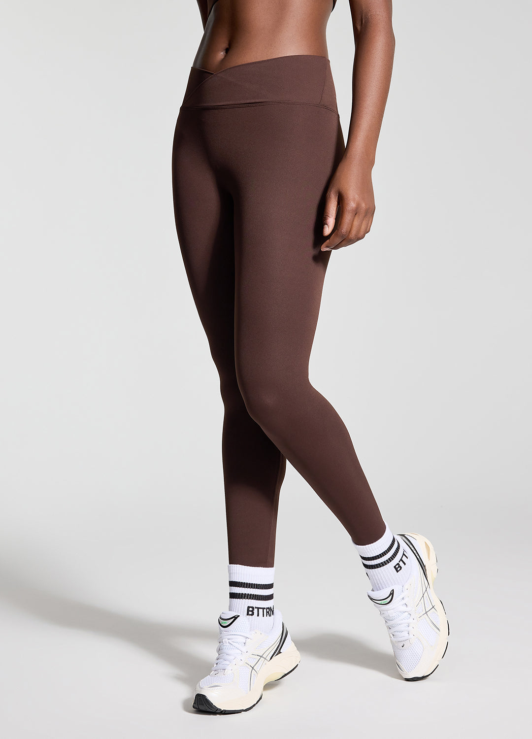 V Cut Scrunch Leggings for Women - High Waisted Tummy Control Yoga Pants - Butt Lifting Workout Leggings for Gym, Running & Lounge Wear