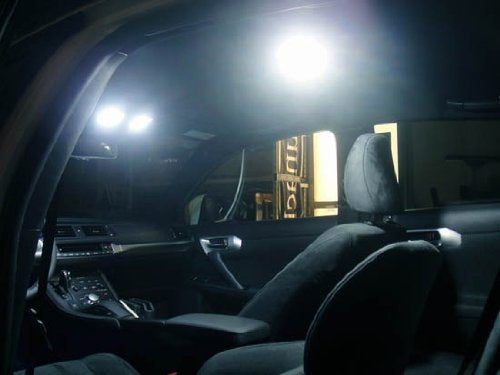 20 SMD 5050 LED Panel Light - Ultra Bright White Interior Car Lights for Map/Dome/Door/Trunk - Perfect for Night Driving & Vehicle Customization