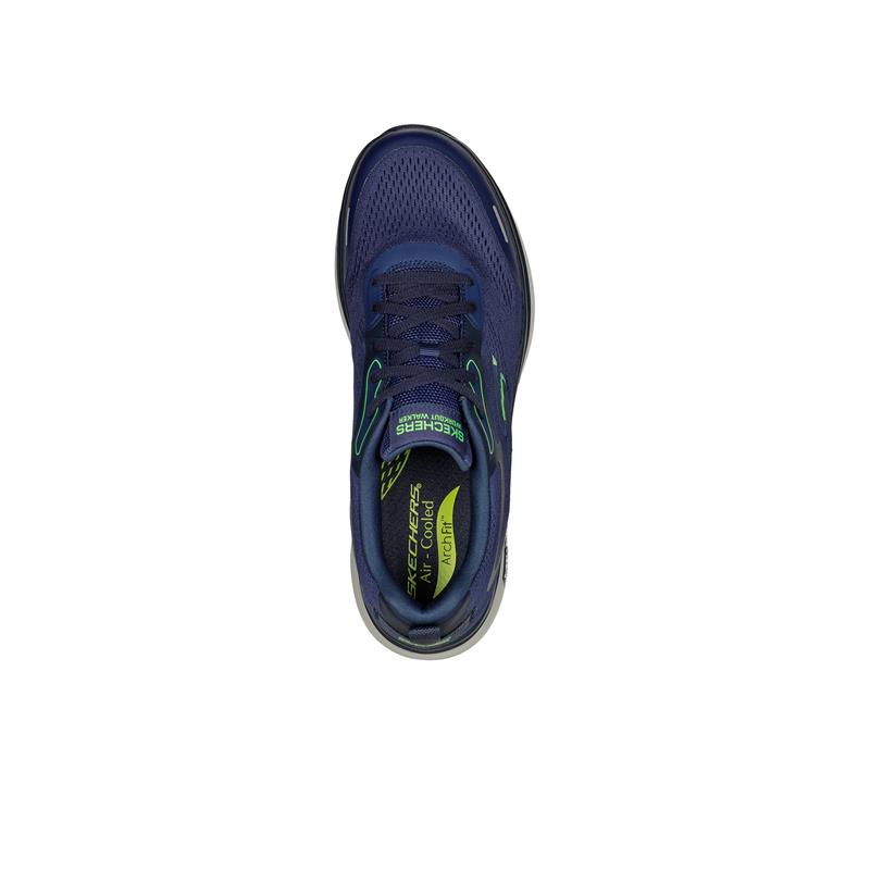GO WALK WORKOUT WALKER 216451 Navy Blue - Comfortable Walking Shoes for Women, Lightweight & Supportive - Perfect for Workouts, Walking, and Everyday Wear