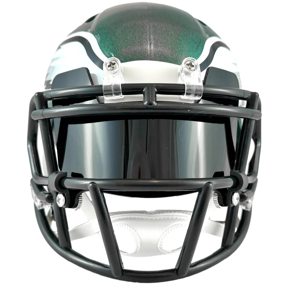 Authentic LeSean McCoy Autographed Philadelphia Eagles Speed Mini Helmet - Signed with BAS COA - Perfect for NFL Collectors, Eagles Fans & Sports Memorabilia Displays