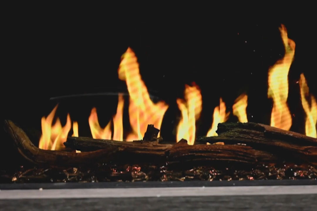Modern Flames Orion Multi 100 Heliovision Virtual Multi-View Built-In Electric Fireplace - Perfect for Living Rooms, Bedrooms & Home Decor