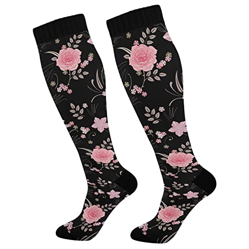 Floral Black