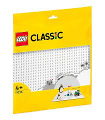 LEGO White Baseplate 32x32 Studs - Large Building Plate for LEGO Creations - Perfect for LEGO Cities, Castles & Custom Designs