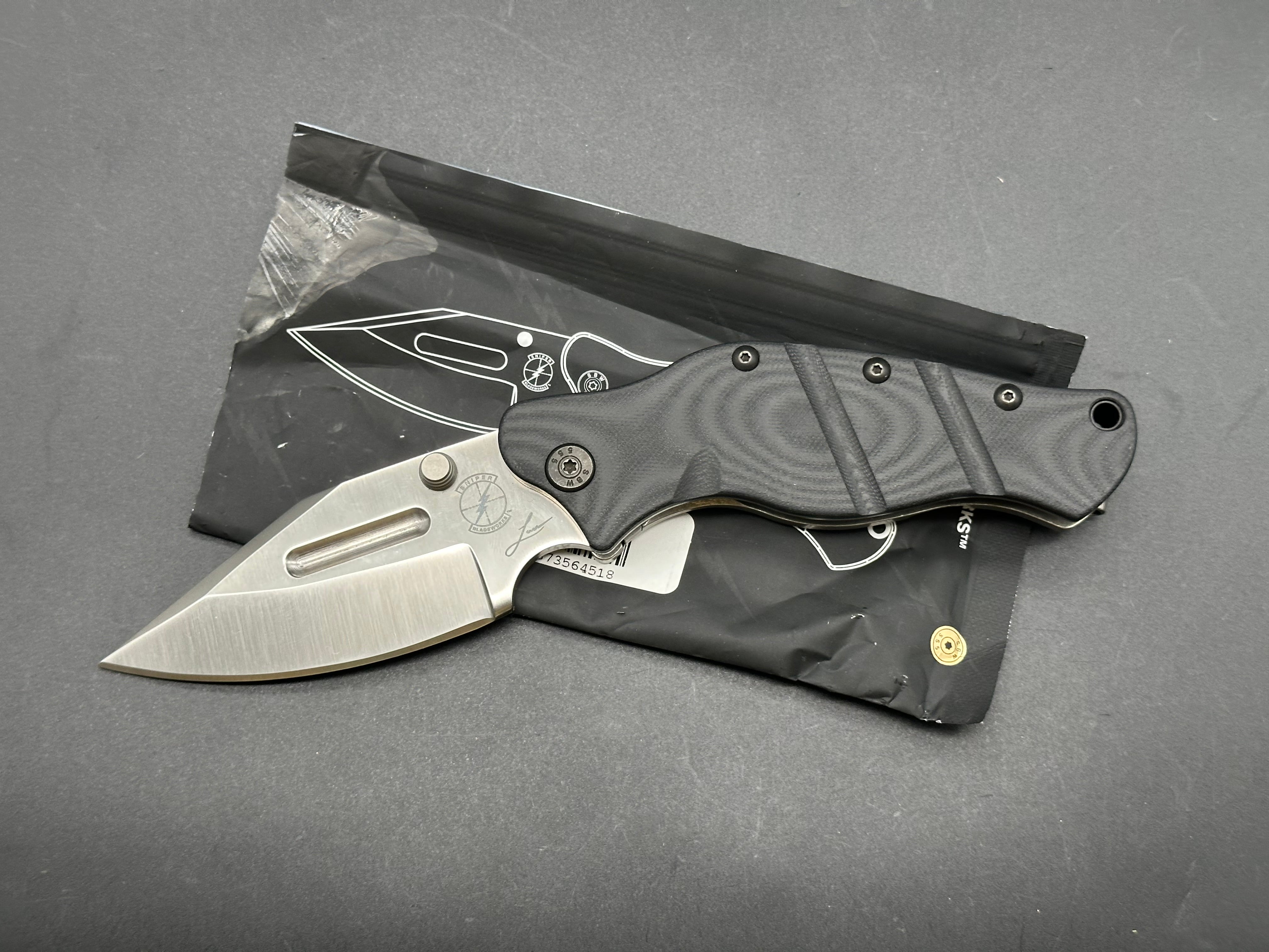 Sniper Blade Works LPC (Lynch Clip) - Tactical Knife Clip for EDC, Outdoor Survival & Everyday Carry Accessories