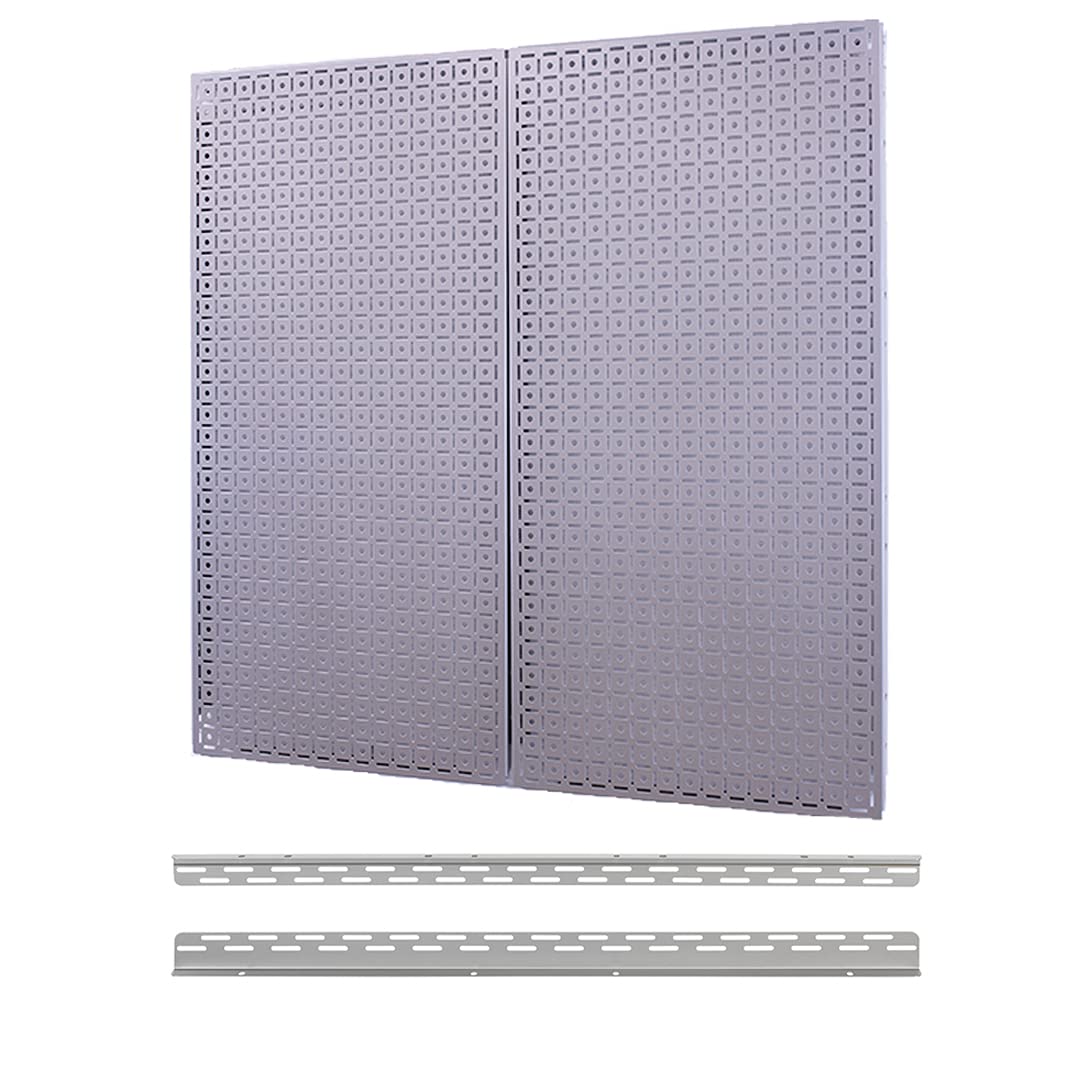2-Panel Metal Pegboard Set 32