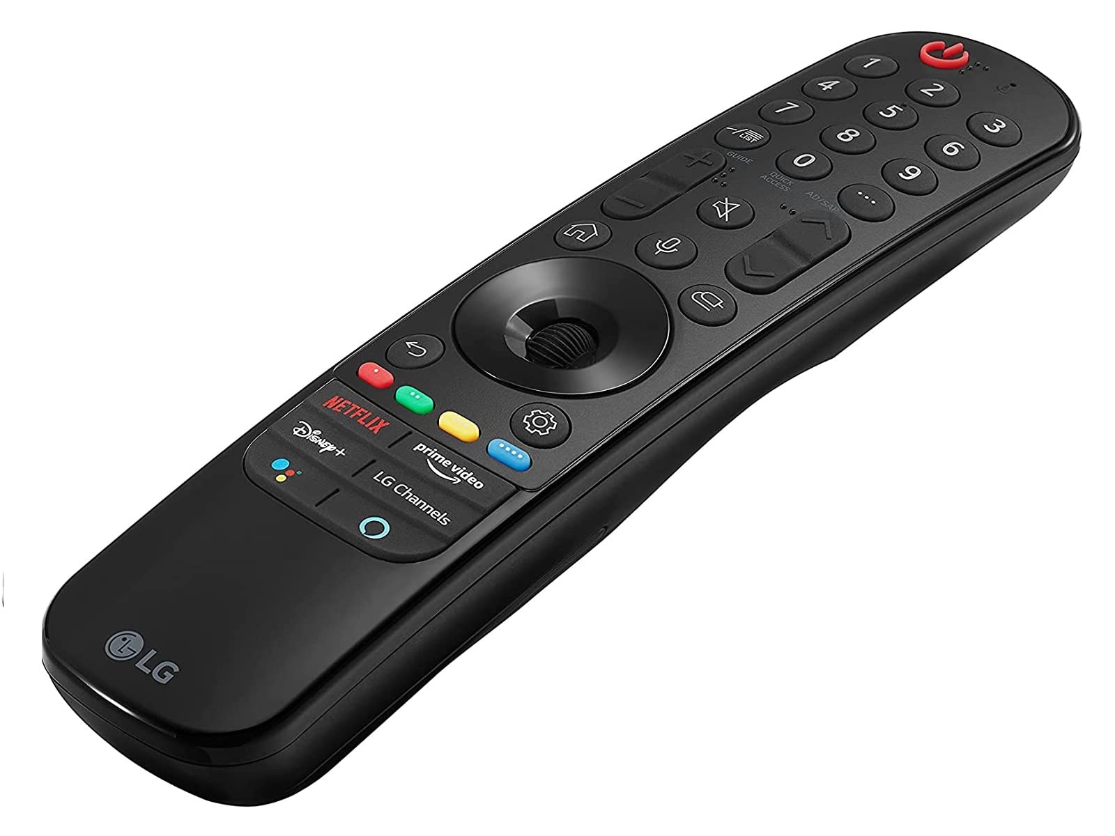 OEM Replacement Magic Bluetooth TV Remote Controller with Microphone for LG Televisions (MR21GA) - Perfect for Smart TV Control, Voice Search & Home Entertainment System