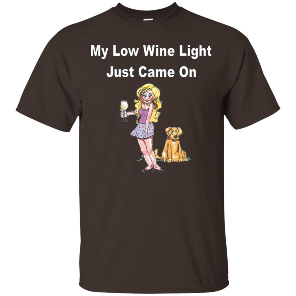Low Wine Light Ultra Cotton Unisex T-Shirt | Soft & Comfortable Casual Tee for Men & Women | Perfect for Wine Tasting, Parties & Everyday Wear