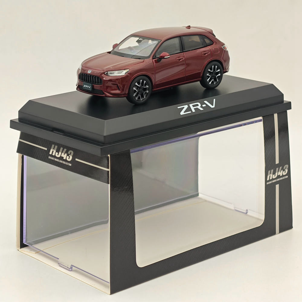 1/43 Scale Honda ZR-V e:HEV Premium Diecast Model Car - Crystal Garnet Metallic Red (HJ431005RM) | Collectible Japanese Car Model for Display & Hobby Enthusiasts | Perfect for Showcases, Gifts & Car Collections