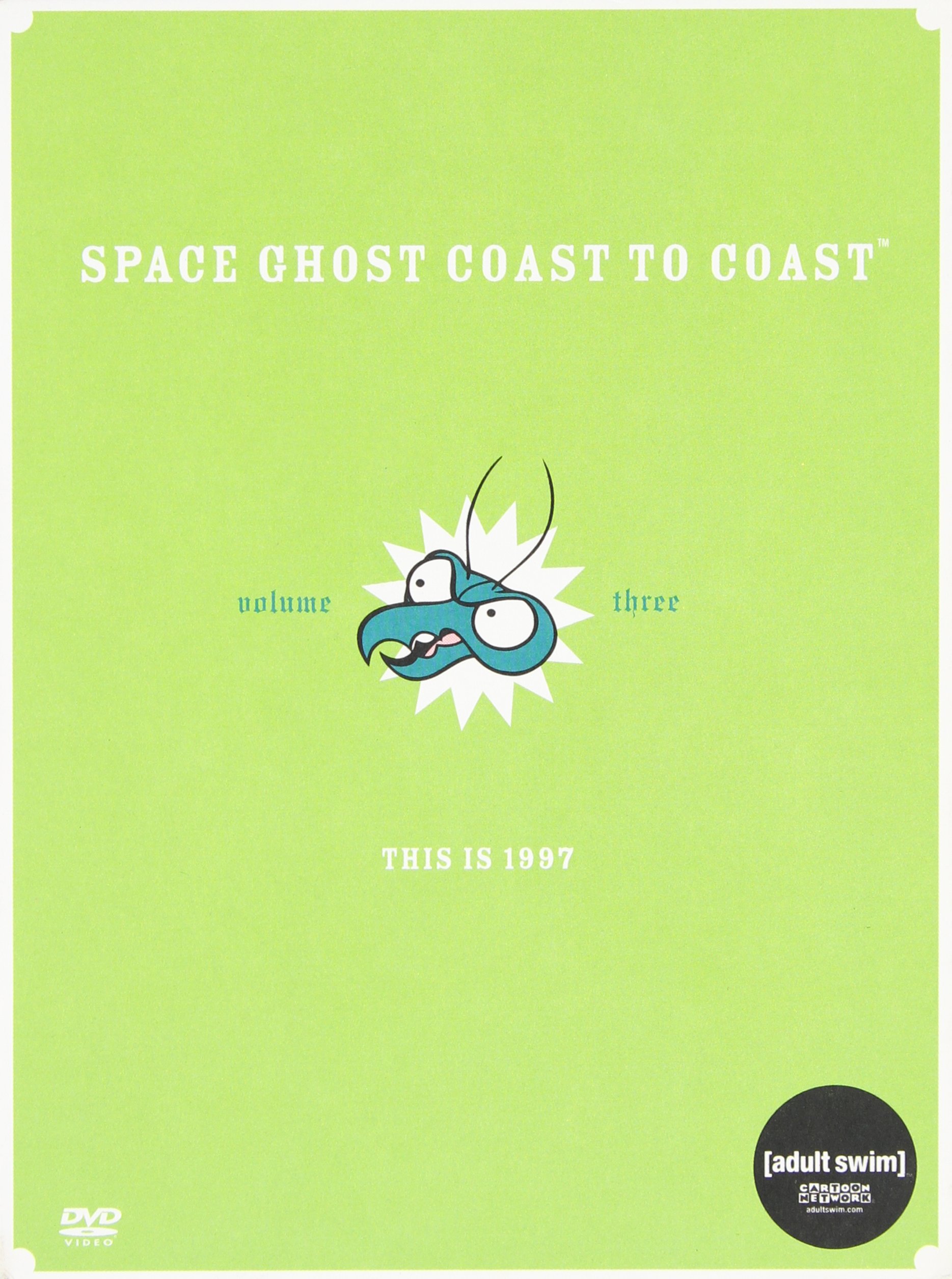 Space Ghost Coast to Coast - Volume 3 DVD | Classic Adult Swim Cartoon Series | Perfect for Late-Night Comedy & Animation Fans