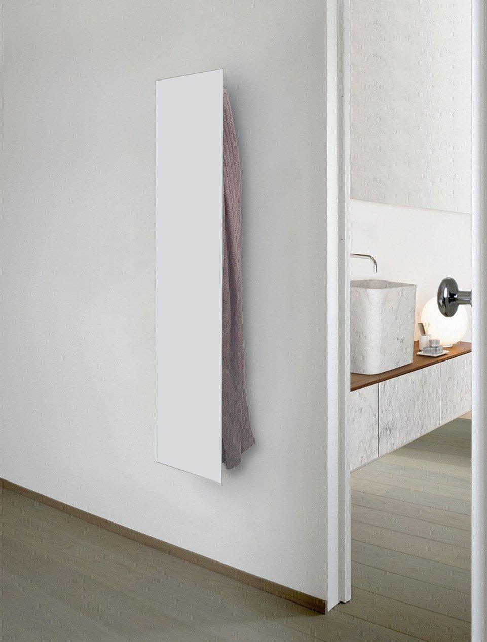 Mg12 Geometrici Superslim Towel Warmer - 14W x 55H - Fast Heating Bathroom Essential for Spa, Hotel & Home Luxury