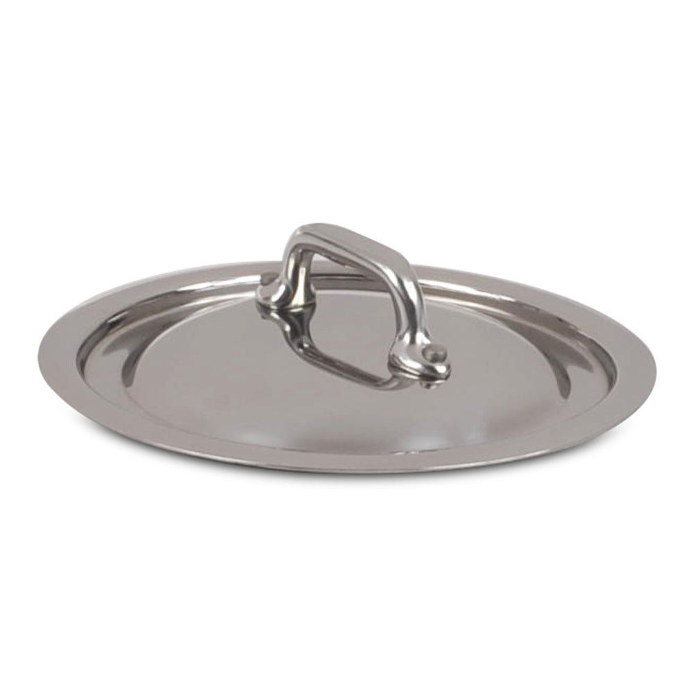 Mauviel M'COOK Stainless Steel Pot Lid - Premium Cookware Accessory for Professional Chefs & Home Cooking | Perfect for Saucepans, Stockpots & Dutch Ovens