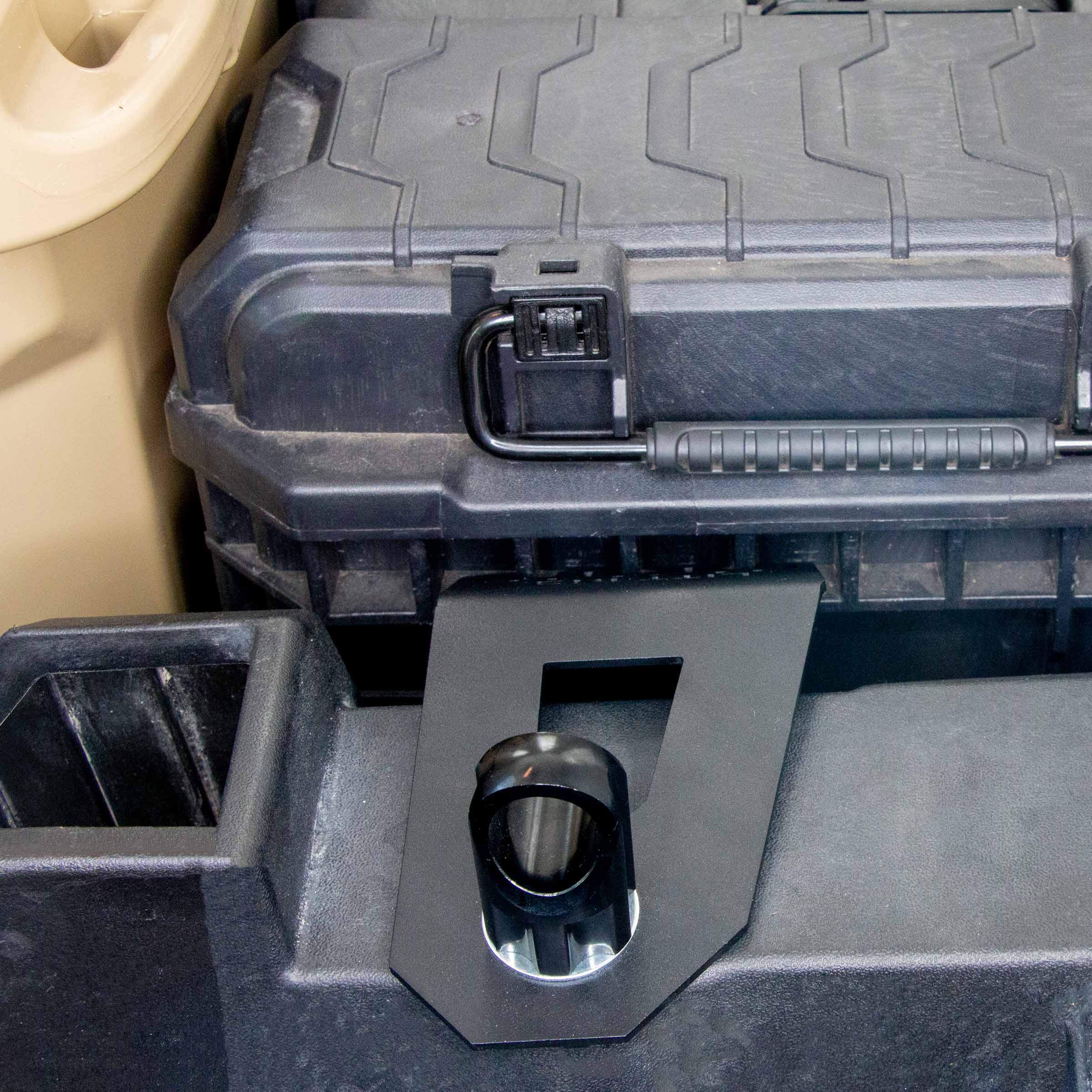 Polaris RZR XP 1000 & Turbo Heavy-Duty Toolbox Mounts by Litt Industries - Durable Off-Road Utility Box Brackets for UTV Accessories (Perfect for Trail Riding, Hunting & Worksite Storage)