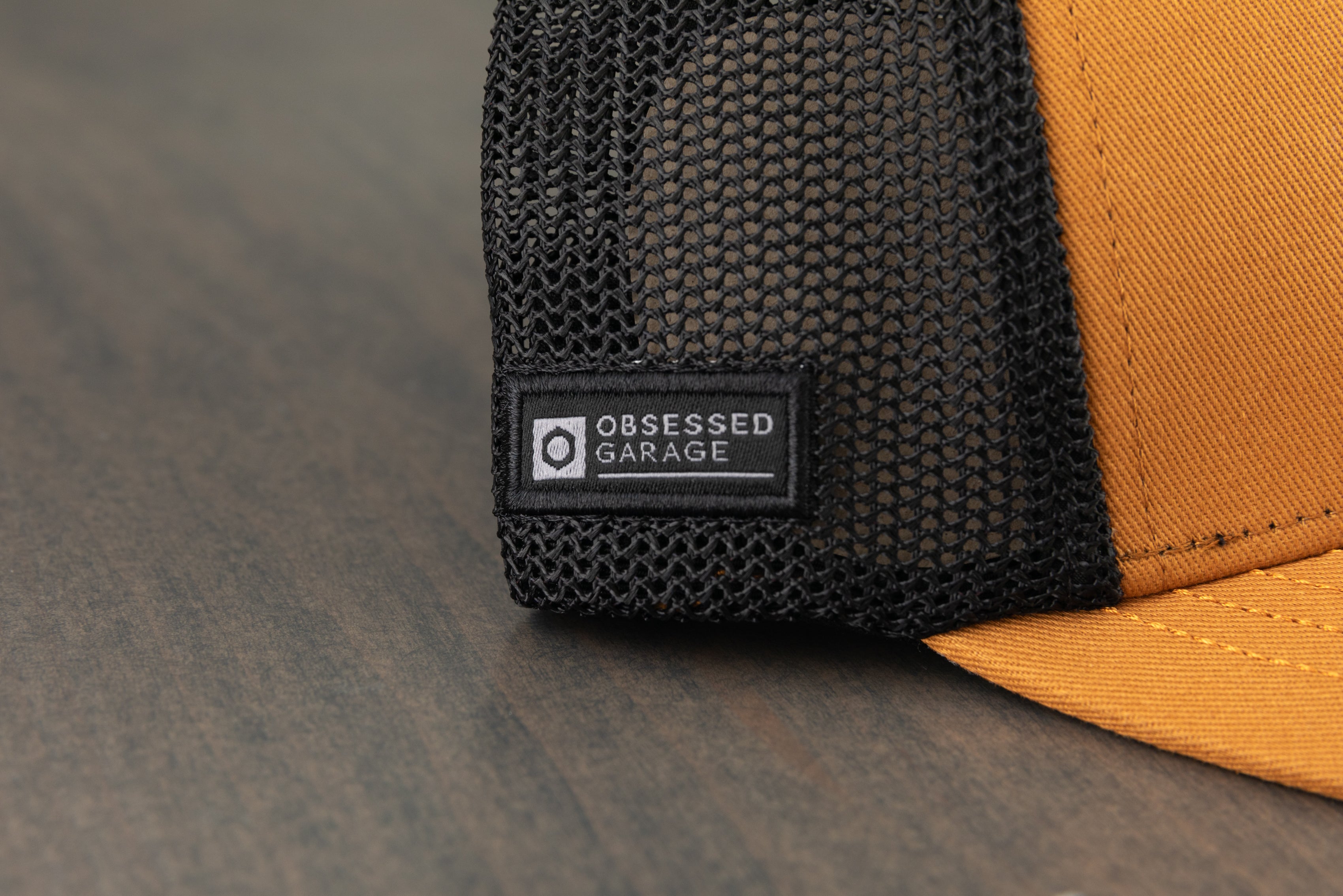 Obsessed Garage Hex Hat - Premium Adjustable Trucker Cap for Car Enthusiasts - Perfect for Car Shows, Racing Events & Outdoor Adventures