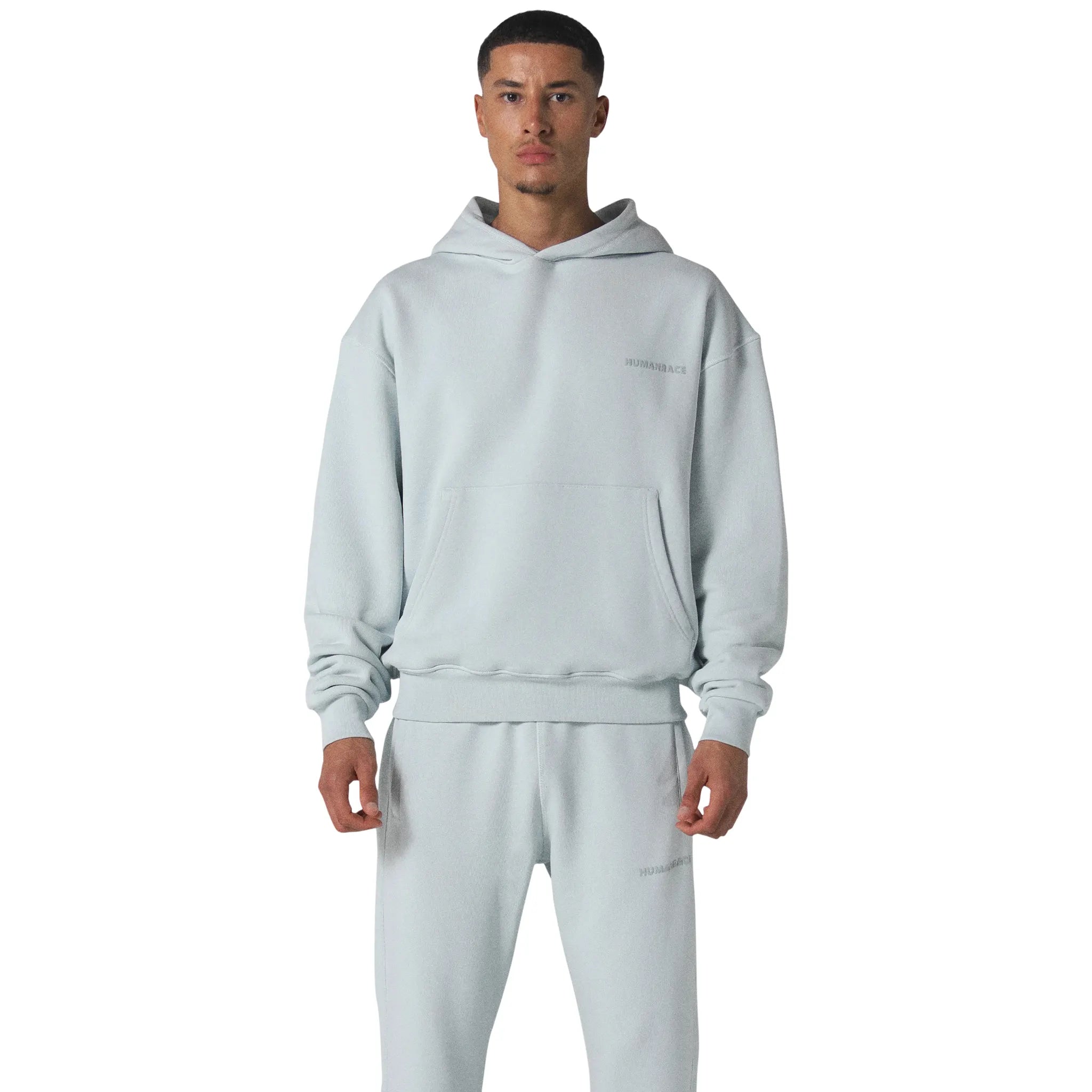 Human Race Erisi Soft Blue Hoodie - Stylish & Comfortable Pullover for Men & Women | Perfect for Casual Wear, Street Fashion & Outdoor Activities