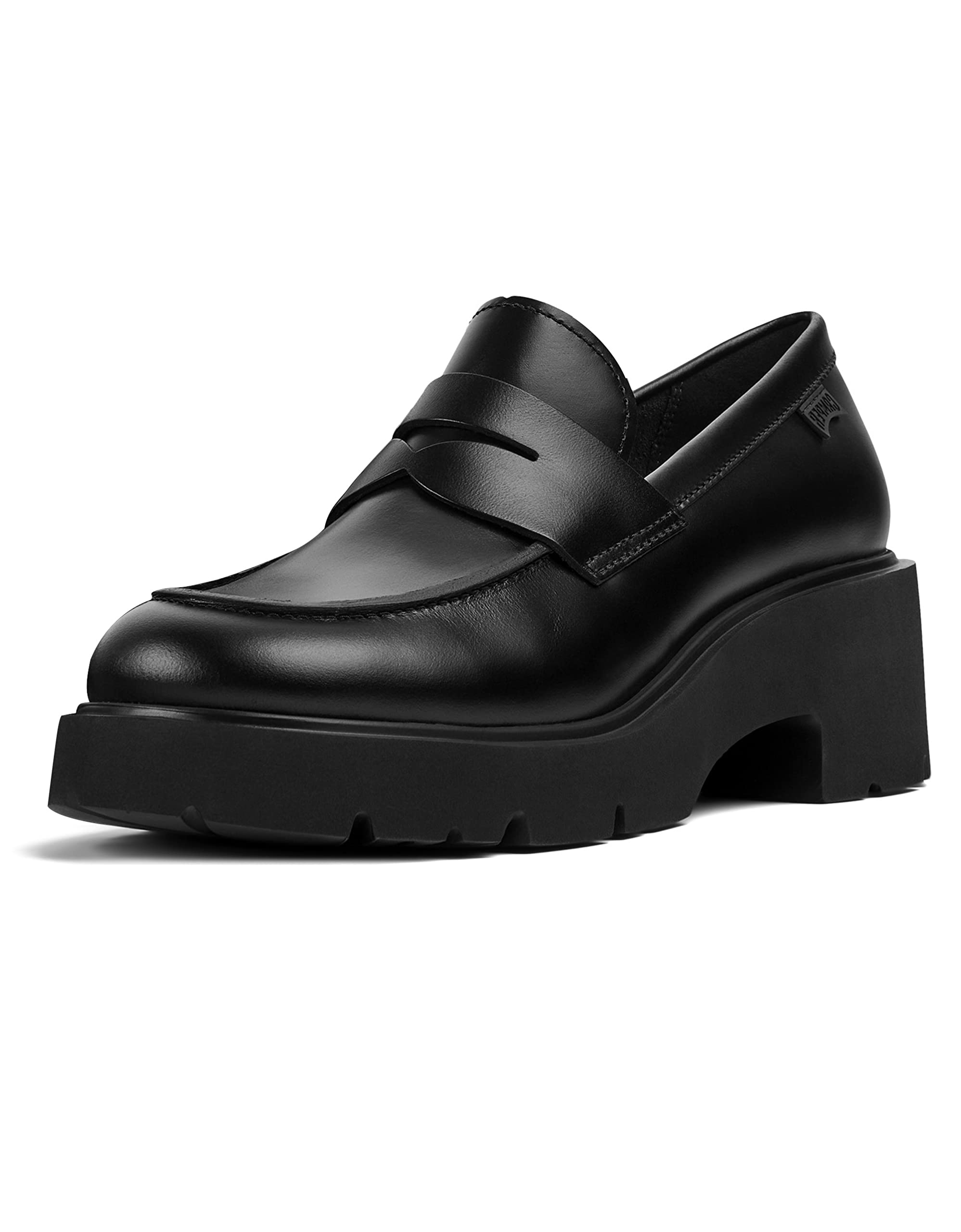Women's Comfortable Camper Moccasin Shoes - Soft Leather Slip-On Loafers for Casual Wear, Walking & Travel