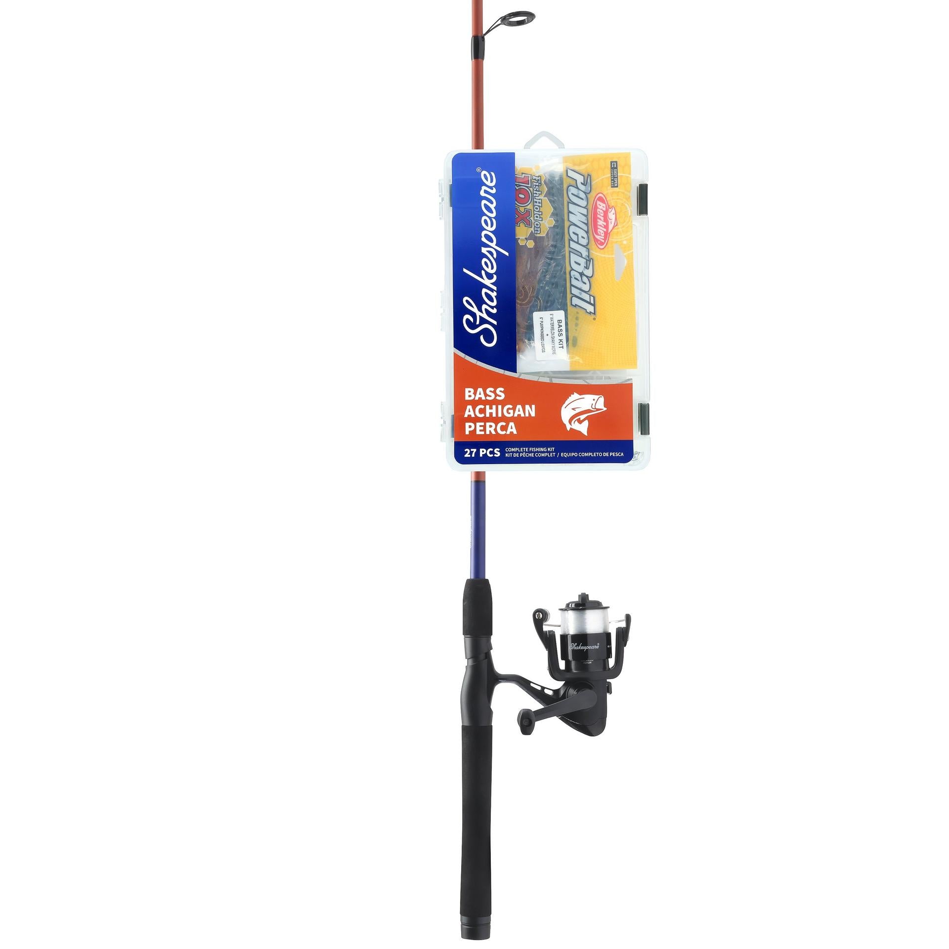 Best Bass Fishing Spinning Rod - High Performance Lightweight Fishing Pole for Freshwater & Saltwater - Perfect for Shore Fishing, Kayak Fishing, and Boat Angling