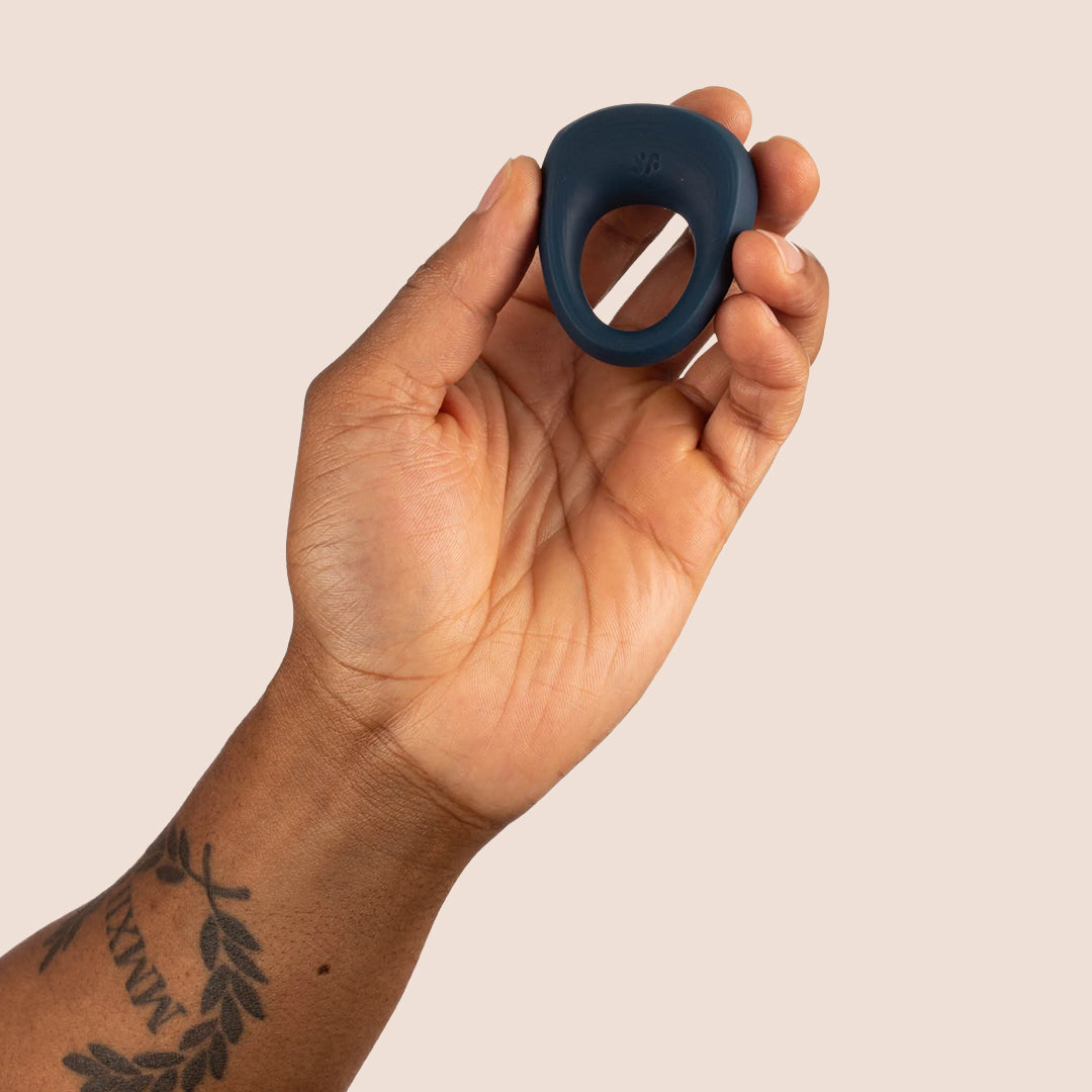 Satisfyer Power Ring - Rechargeable Vibrating Cock Ring for Men | Enhance Pleasure & Performance | Perfect for Couples Play & Solo Use