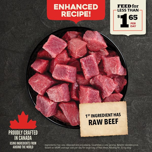 ACANA Classics Red Meat Recipe Dry Dog Food - High Protein Grain-Free Kibble for Adult Dogs - Perfect for Active Pets & Large Breeds