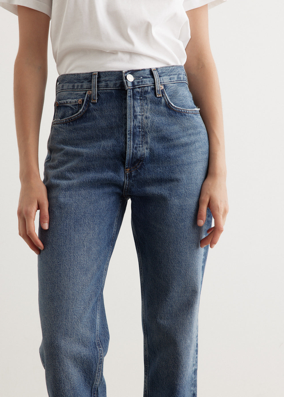 90s High Waist Pinched Waist Jeans for Women - Vintage Retro Denim Pants - Perfect for Casual Wear, Street Style & 90s Fashion Outfits