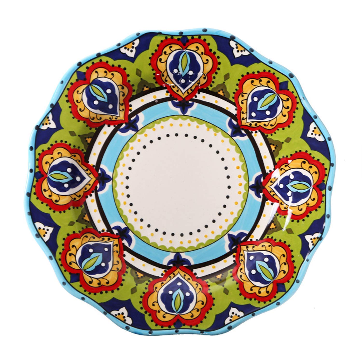 Hand Painted Porcelain Dinnerware Set - 11