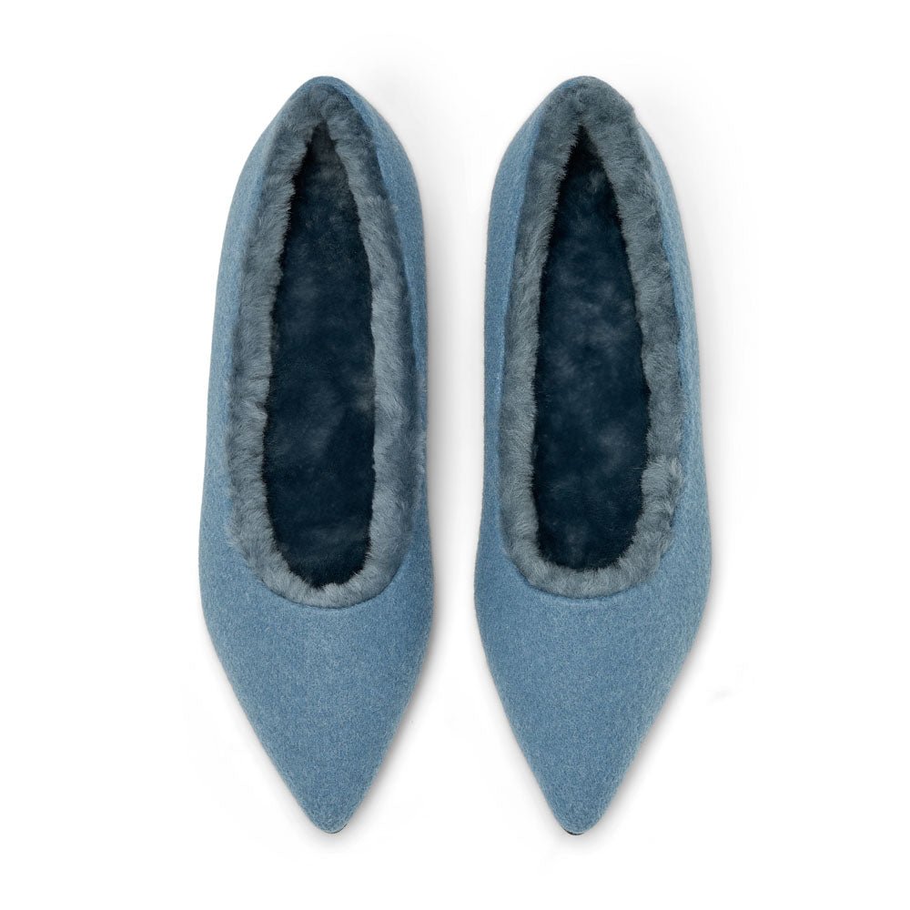 Premium Anais Wool Blue - Soft & Warm Winter Scarf for Women & Men - Perfect for Cold Weather, Outdoor Activities & Fashion Accessories