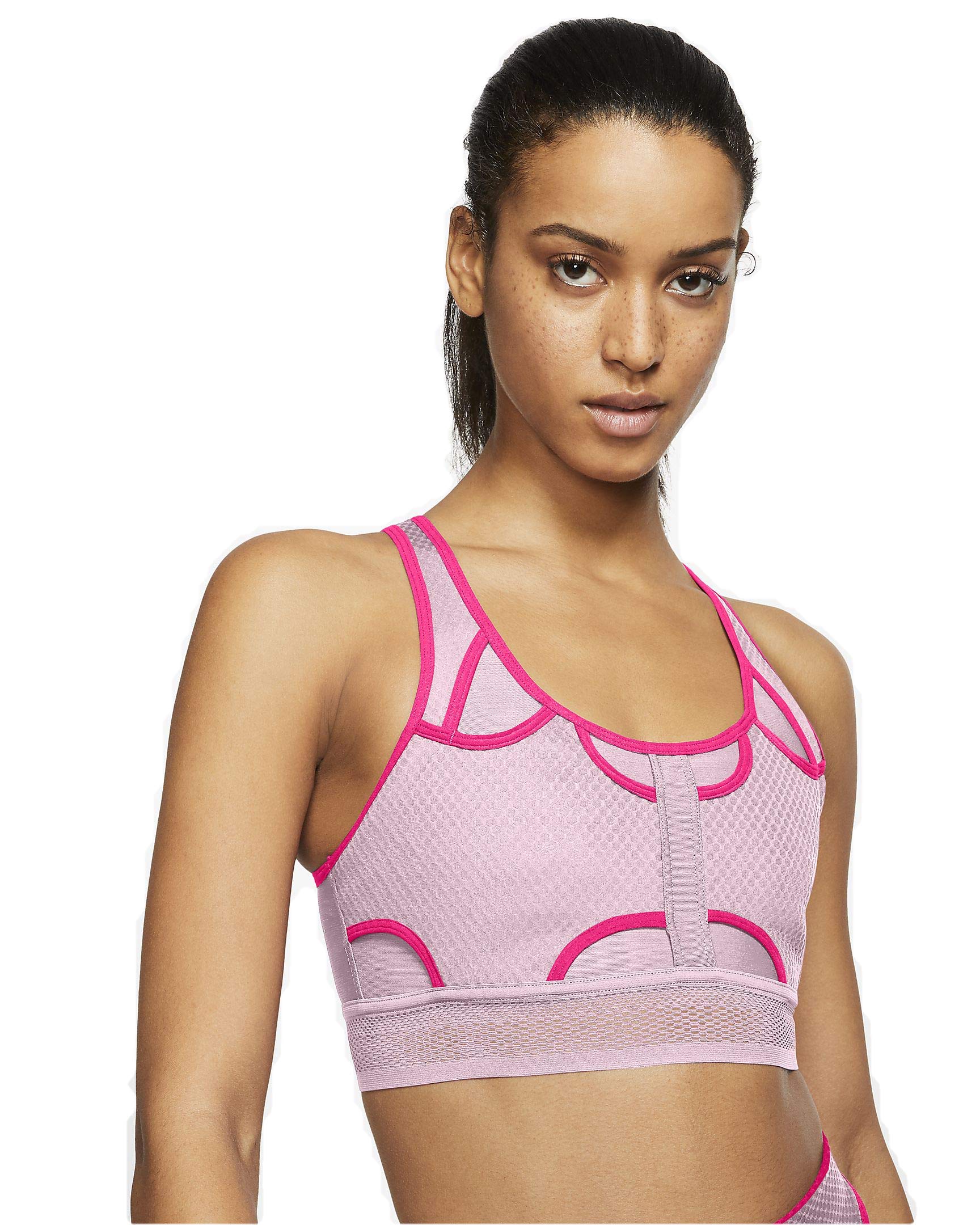 Nike Women's Padded Sports Bra - High Support Workout Top for Running, Yoga & Gym - Comfortable Breathable Activewear for Fitness & Training