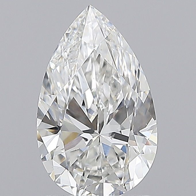 2 Carat E VS1 Pear Lab Grown Diamond - Stunning Engagement Ring & Wedding Jewelry for Women