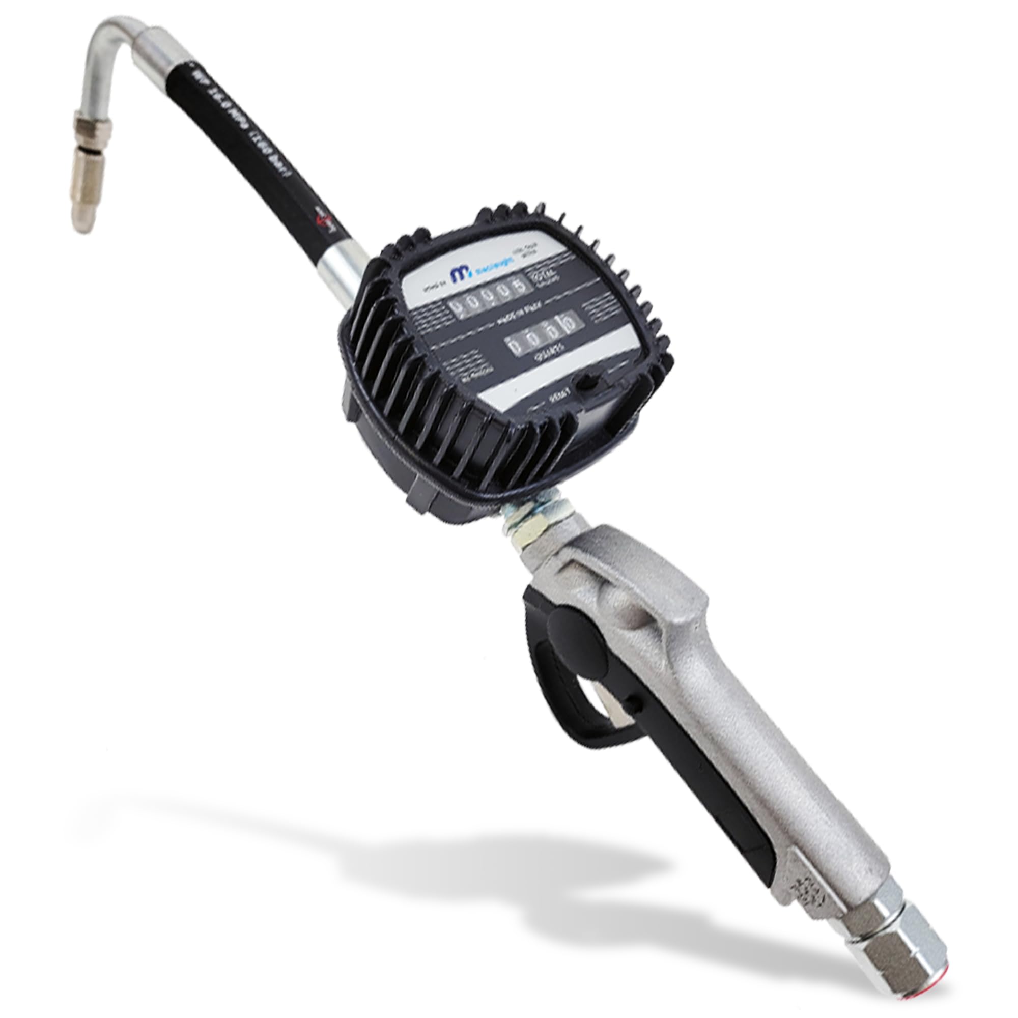 Macnaught Pneumatic Oil Gun with Oil Control Valve & Meter Nozzle - 1/2