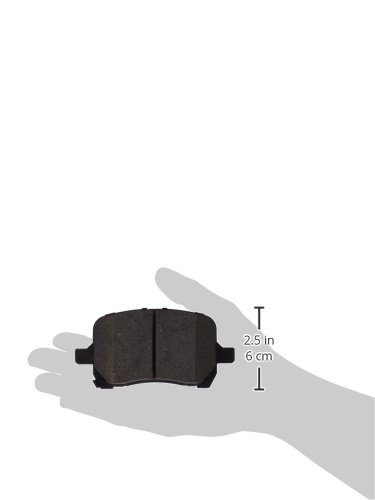 GM PosiQuiet Ceramic Brake Pads - High Performance Low Noise Braking for Cars, Trucks & SUVs - Perfect for Daily Commuting, Highway Driving & Stop-and-Go Traffic
