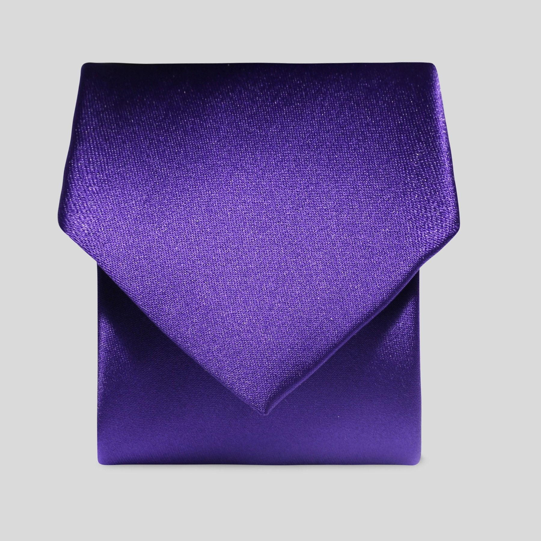 Elegant Purple Satin Necktie for Men - Formal & Wedding Accessories - Perfect for Business Meetings, Special Occasions & Gifts