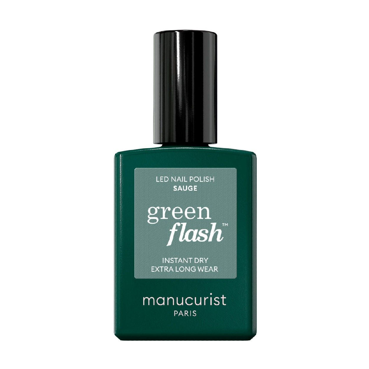 Green Flash LED Gel Polish - Long Lasting UV Nail Polish for Salon & Home Manicures - Perfect for Nail Art, Parties & Special Occasions