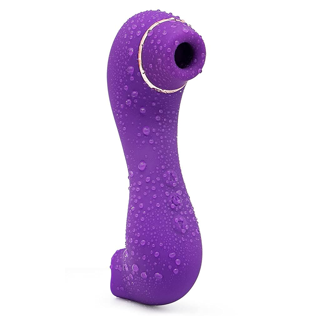 DRZZML Rechargeable Rose Toy for Women - 7 Powerful Vibration Modes, Waterproof Oral Tongue Licking & Sucking Adult Toy, Purple Couples Gift for Her - Perfect for Sensual Play, Foreplay & Intimate Moments