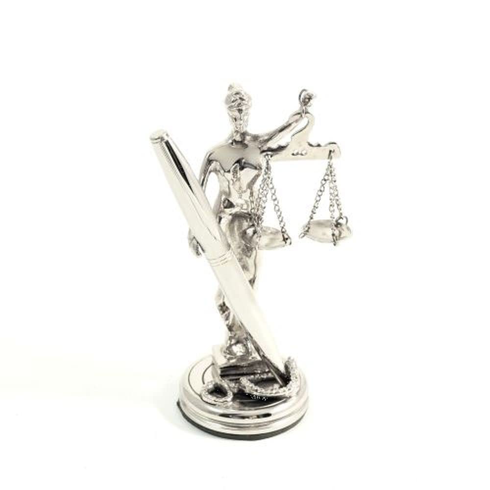 Bey Berk Justice Pen Holder - Premium Office Desk Organizer for Pens, Pencils & Stationery - Perfect for Home, Office & School Use