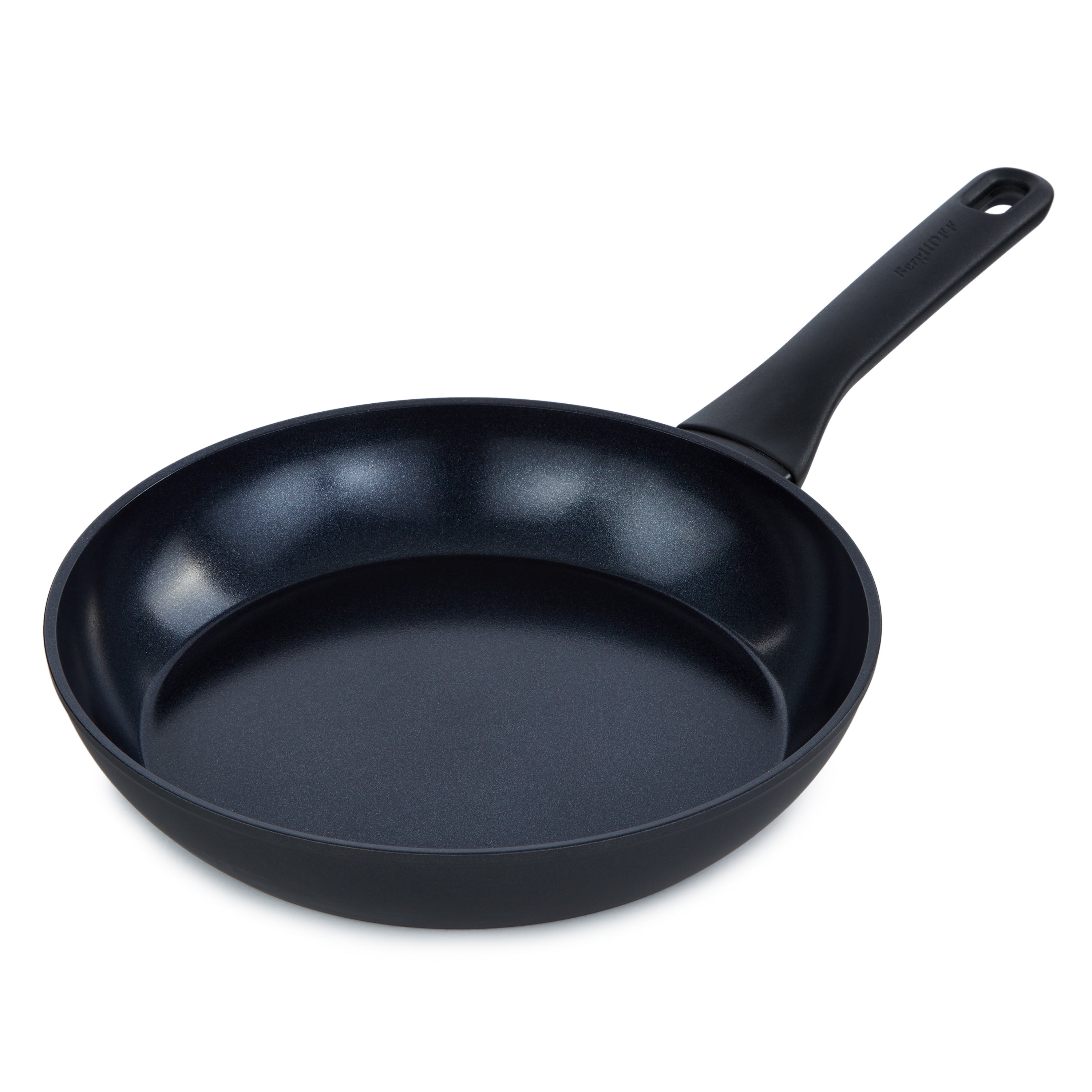 BergHOFF DiNA Helix Nonstick Ceramic Frying Pan 9.5 Inch, Recycled Aluminum Cookware - Perfect for Sauteing, Frying & Healthy Cooking